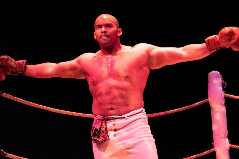 Lavour Addison starred in the Butterfly Effect Theatre of Colorado's 'The Royale,' which won a record-breaking nine Henry Awards on Monday night. Addison played a character based on heavyweight champion Jack Johnson. (Michael Ensminger)
