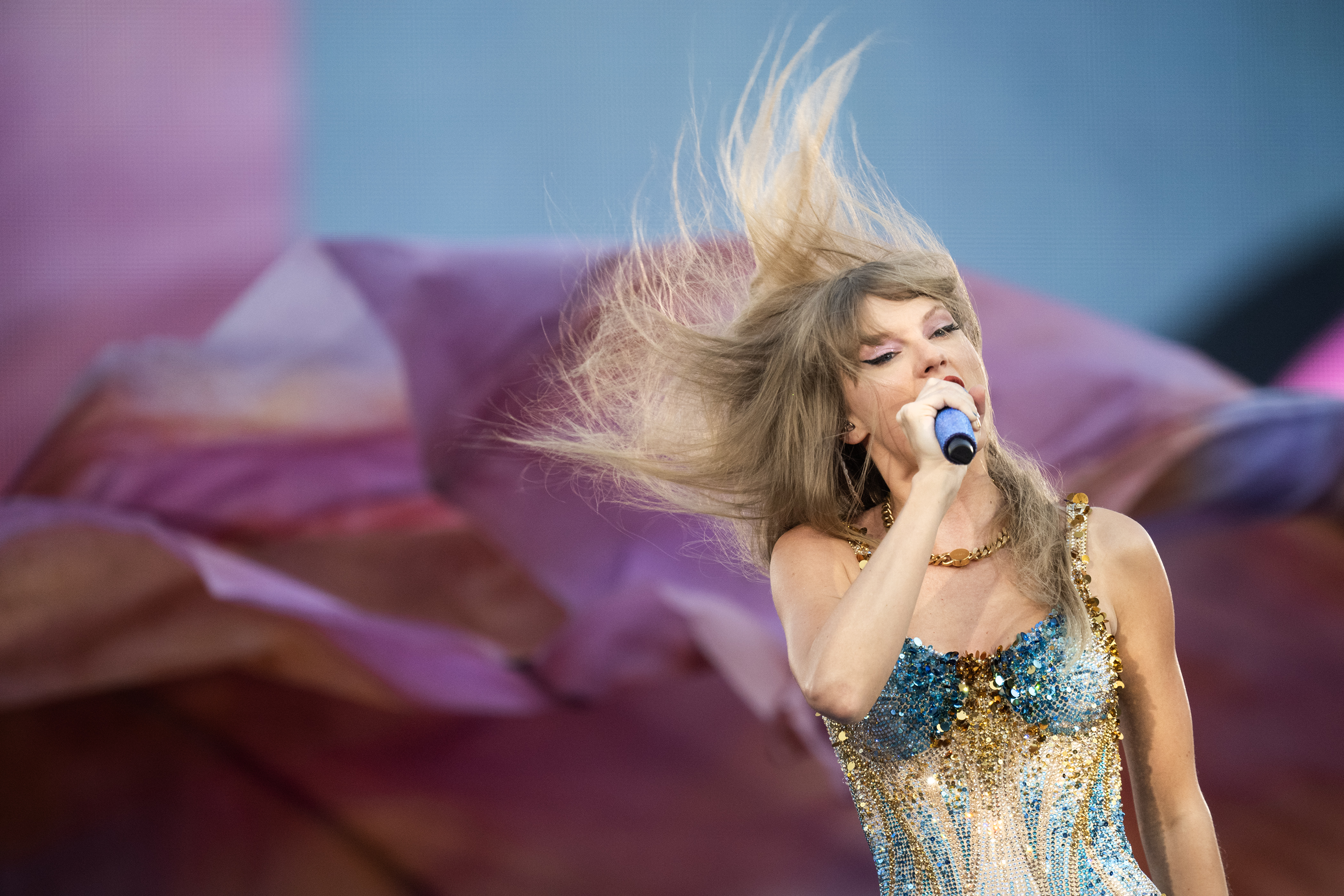 Sparks fly as Taylor Swift dazzles Denver in sold-out concert at Empower Field Friday night