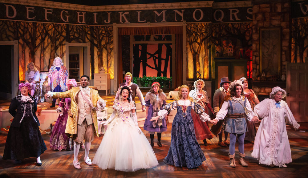 The Arvada Center's 'Into the Woods' was nominated for five Henry Awards and won only one, but iy was a biggue: Outstanding musical. From left, Sydnee Fullmer, Barret Harper, Leslie O'Carroll, Sheryl McCallum, Cordell Cole, Quynh-My Luu, Jack Wardell, Aynsley Upton, Hanna Dotson, Shannan Steele, Rudy Martinez, Jake Mendes, Sharon Kay White and Megan Van De Hey. (Amanda Tipton Photography)
