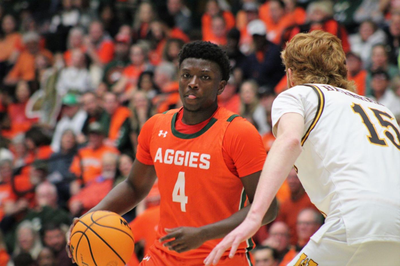 Isaiah Stevens (4), Colorado State men's basketball vs. Wyoming