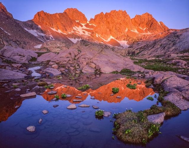Sunlight Spire 13995 from Sunlight Basin (middle peak), Needle Mountains, Weminuche Wilderness, John Fielder.jpg