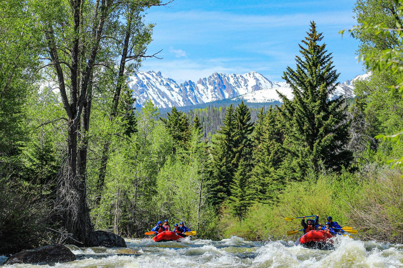 Blue River Boulder Canyon Rapid