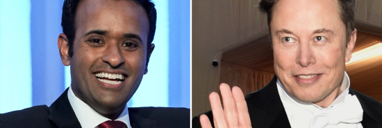 Vivek Ramaswamy and Elon Musk lament fight 'among old men' in Ukraine