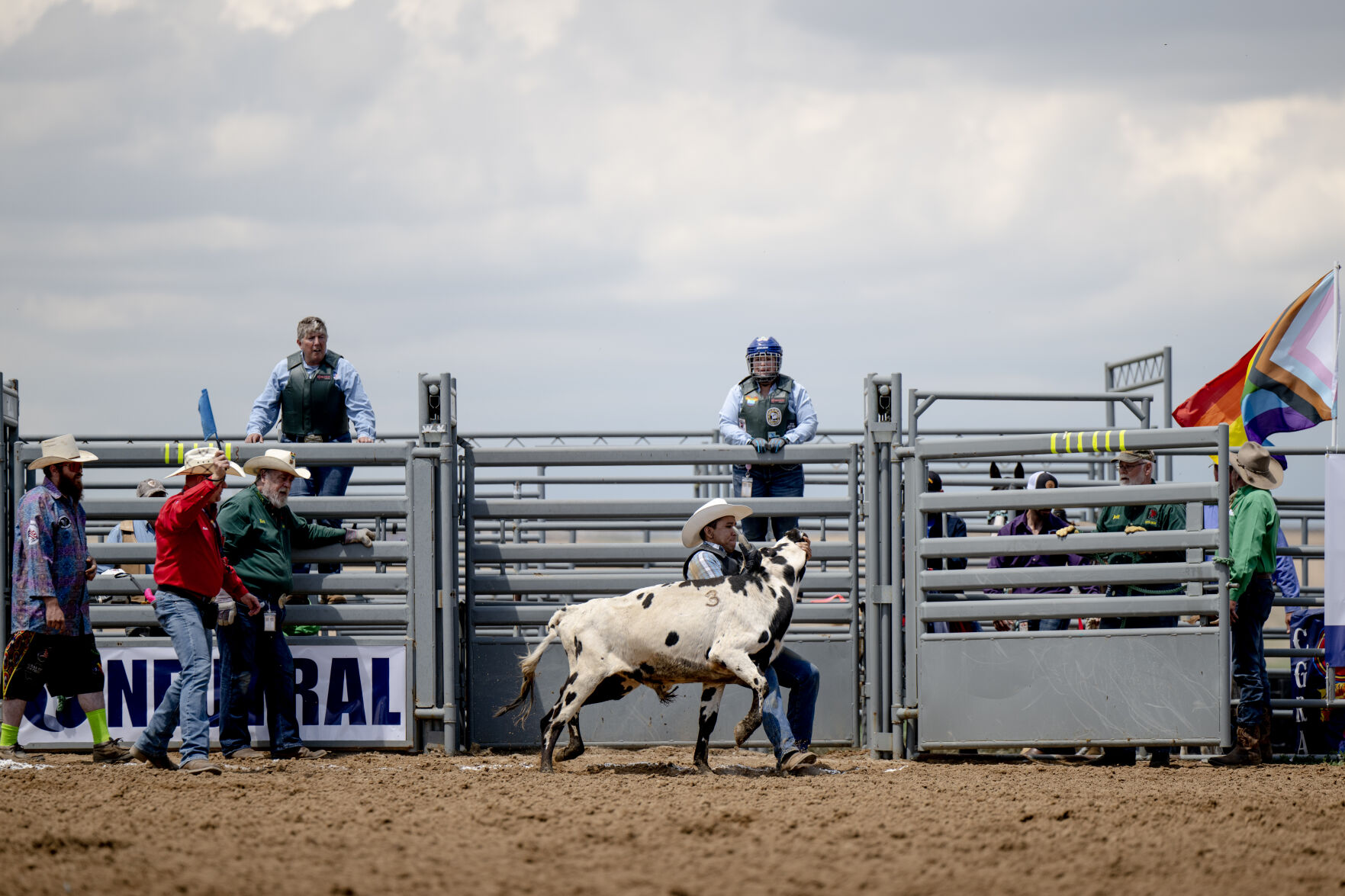 Scenes from the 40th Rocky Mountain Regional Rodeo held by the Colorado Gay Rodeo Association at the Arapahoe County Fairgrounds on Saturday, July 8, 2023. (Parker Seibold, The Gazette) (Parker Seibold)