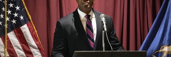 John James pushes to take Congress off payroll during a government shutdown