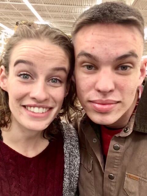 Brent Thompson (right) with his sister, Adrianne, in this undated photo. Thompson, 28, was killed by an oncoming SUV the night of Feb. 18, when a Larimer County sheriff's deputy tased him as he ran onto Interstate 25 after the deputy pulled him over because the car Thompson drove had expired plates. (Photo provided by Brent Thompson's family)