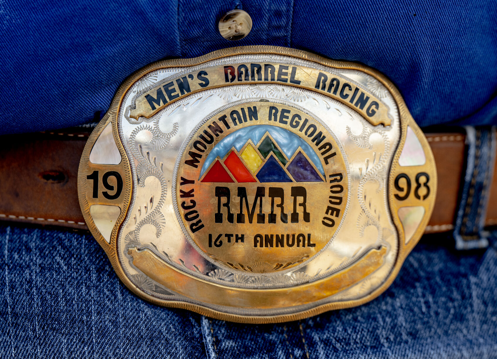 Scenes from the 40th Rocky Mountain Regional Rodeo held by the Colorado Gay Rodeo Association at the Arapahoe County Fairgrounds on Saturday, July 8, 2023. (Parker Seibold, The Gazette) (Parker Seibold)