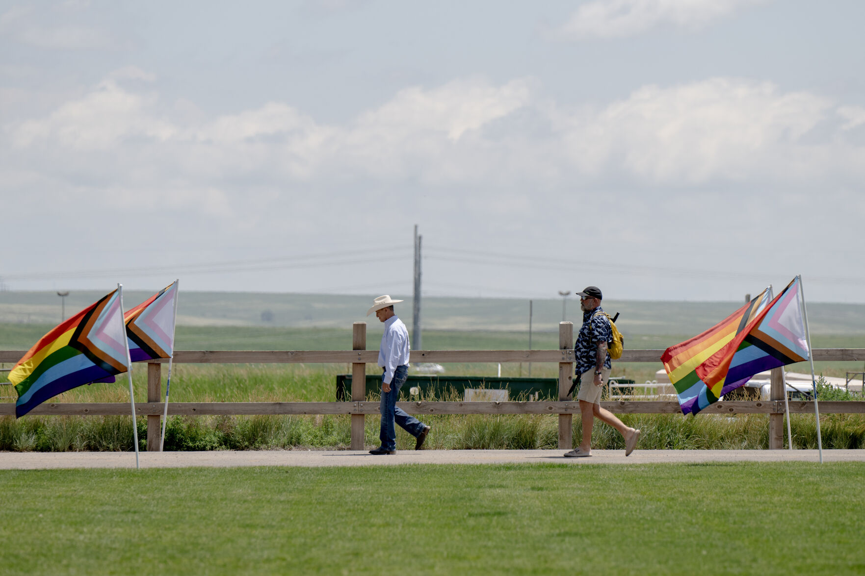 Scenes from the 40th Rocky Mountain Regional Rodeo held by the Colorado Gay Rodeo Association at the Arapahoe County Fairgrounds on Saturday, July 8, 2023. (Parker Seibold, The Gazette) (Parker Seibold)