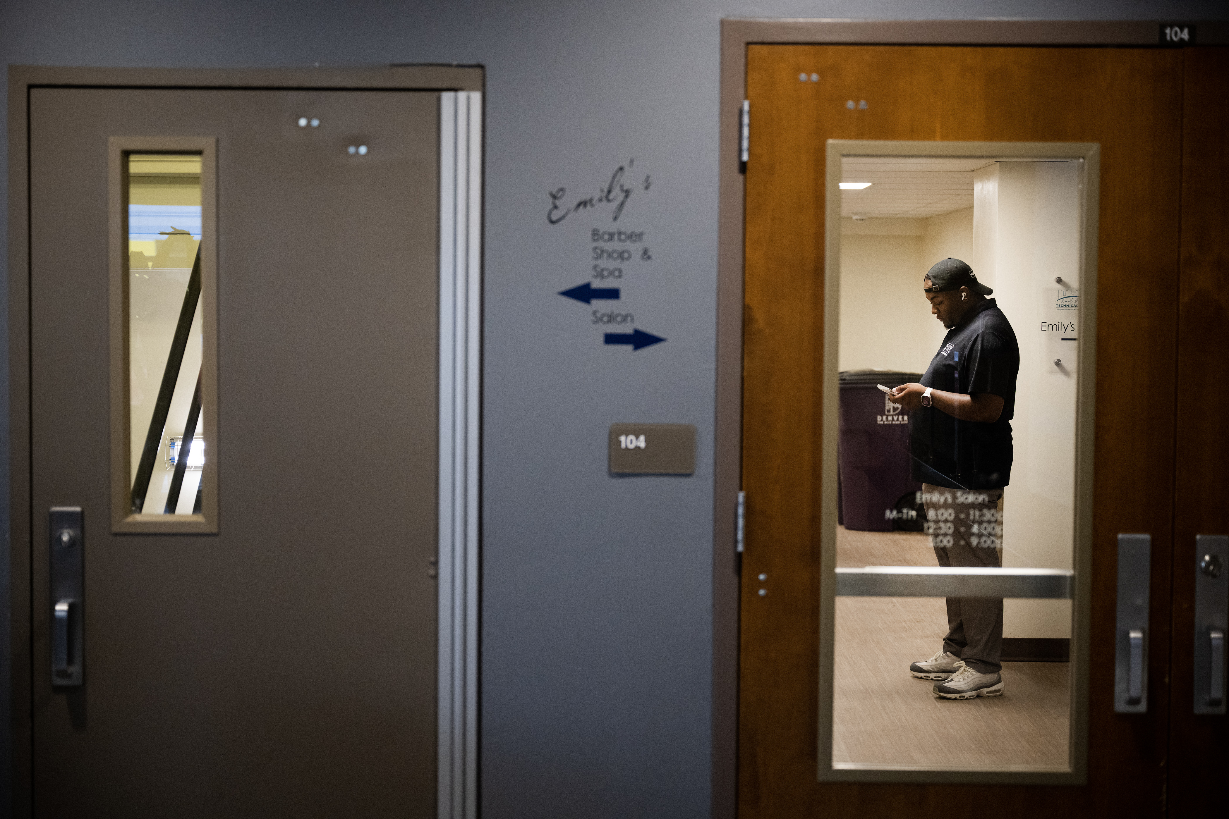 Denver Public Schools Board of Education vice president Auon'tai Anderson prepares to conduct a press conference following a Board of Education Special Board Meeting to discuss and vote on the release of a recording of a closed-door meeting the day after the March 22 shooting at East High School, on Friday, July 21, 2023, in Denver, Colo. (Timothy Hurst/Denver Gazette) (TimHursttim.hurst@gazette.comhttps://secure.gravatar.com/avatar/aca82bd62b4ee425c598527cd6faa1b1?d=mm&r=g)