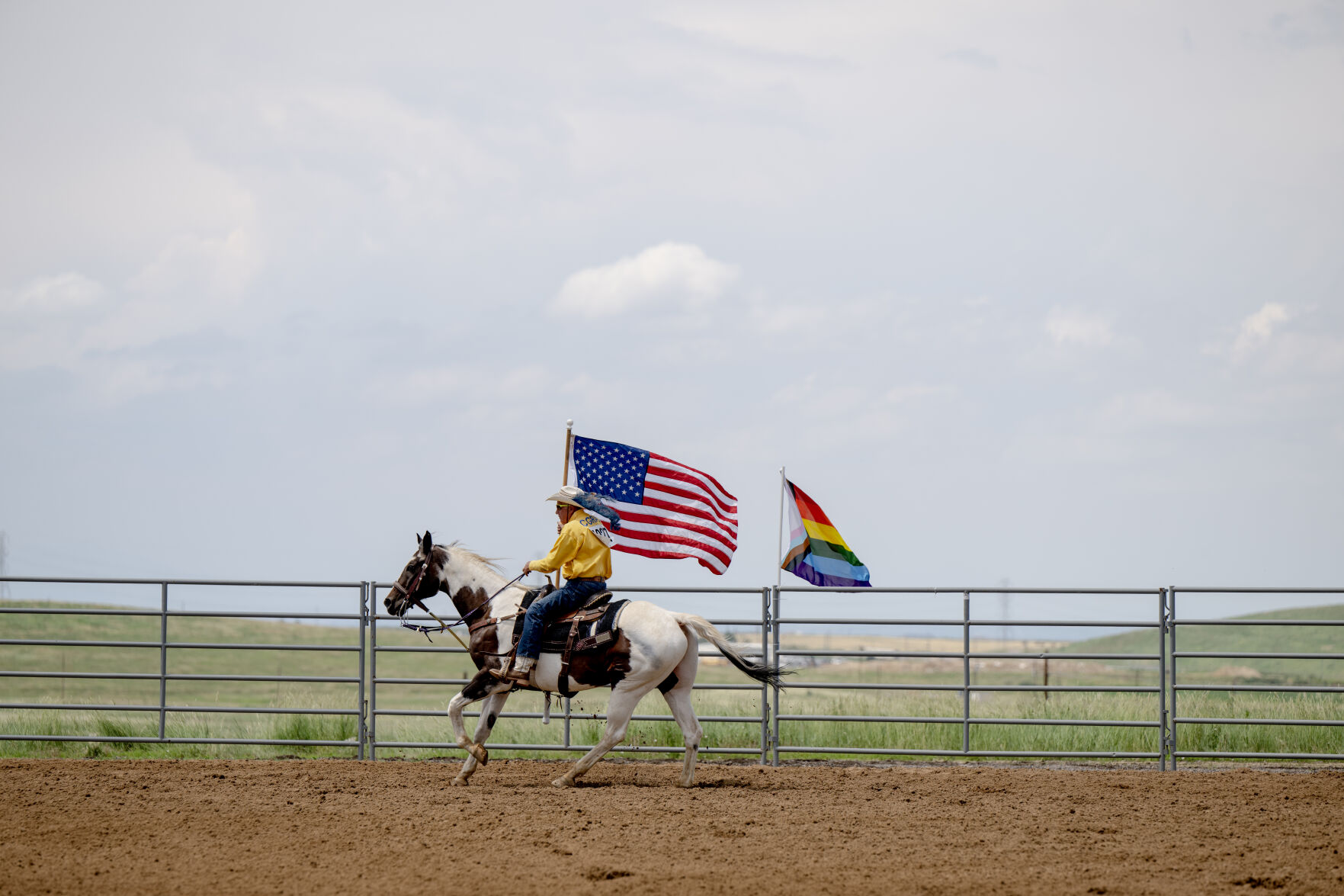 Scenes from the 40th Rocky Mountain Regional Rodeo held by the Colorado Gay Rodeo Association at the Arapahoe County Fairgrounds on Saturday, July 8, 2023. (Parker Seibold, The Gazette) (Parker Seibold)