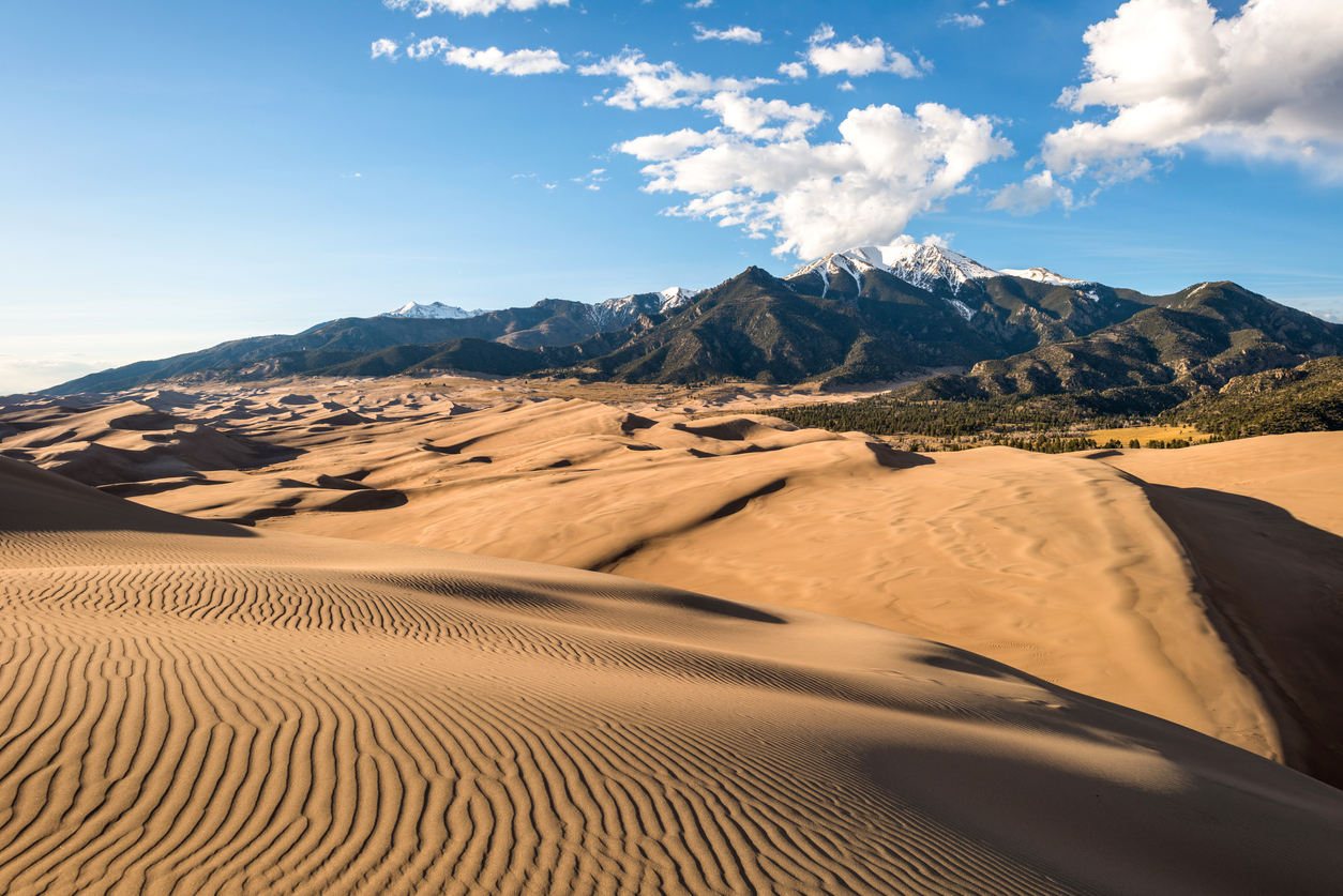 The Great Sand Dunes National Park and Preserve. Photo Credit: SeanXu (iStock). (SeanXu)