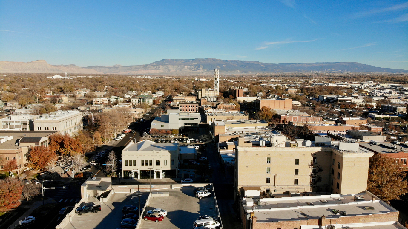 Downtown Grand Junction. Photo Credit: Mad Squid Productions (iStock). (Mad Squid Productions)