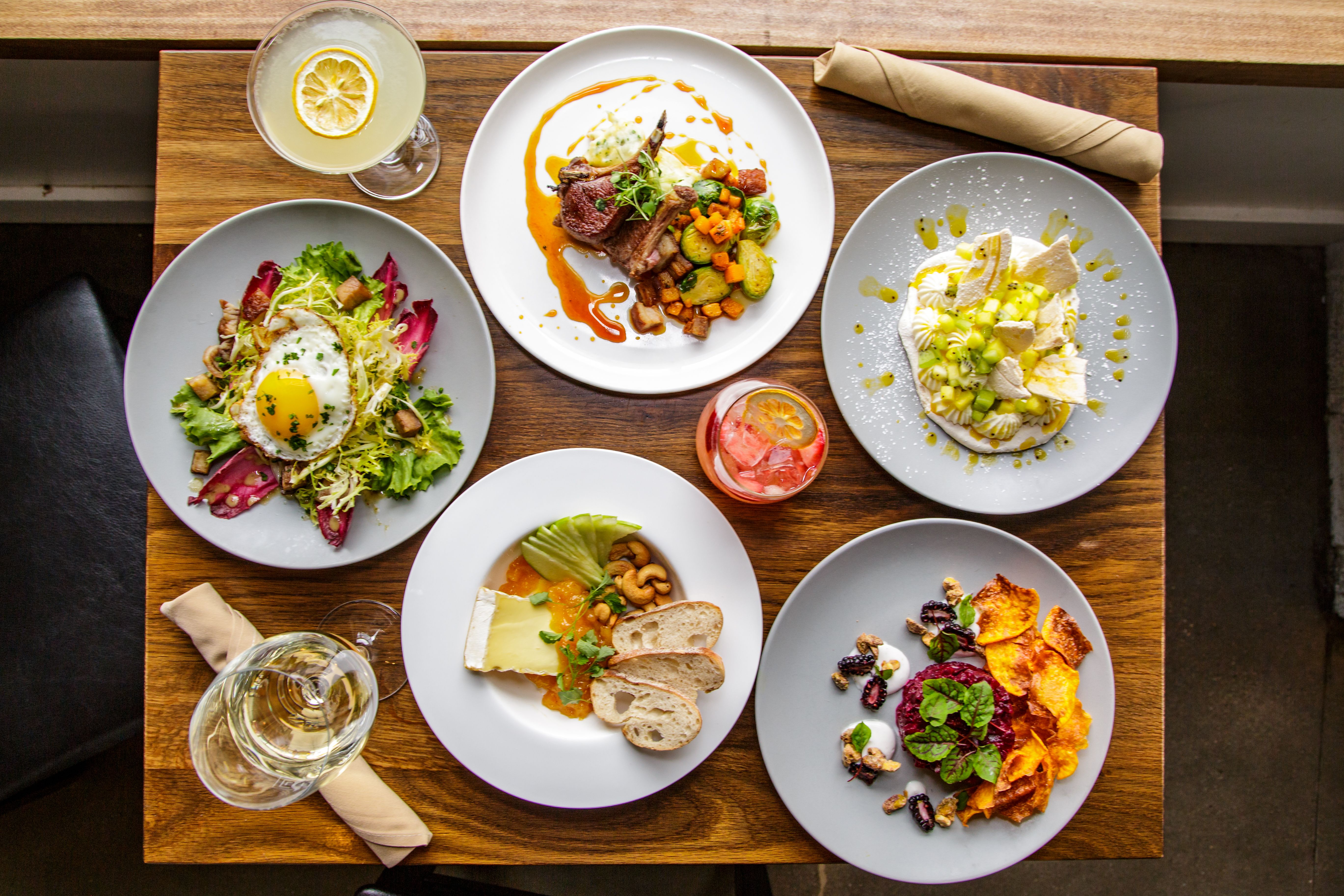 Dishes at the French bistro Le French blend inspiration from Parisian and Senegalese cuisine. (Courtesy of Le French)