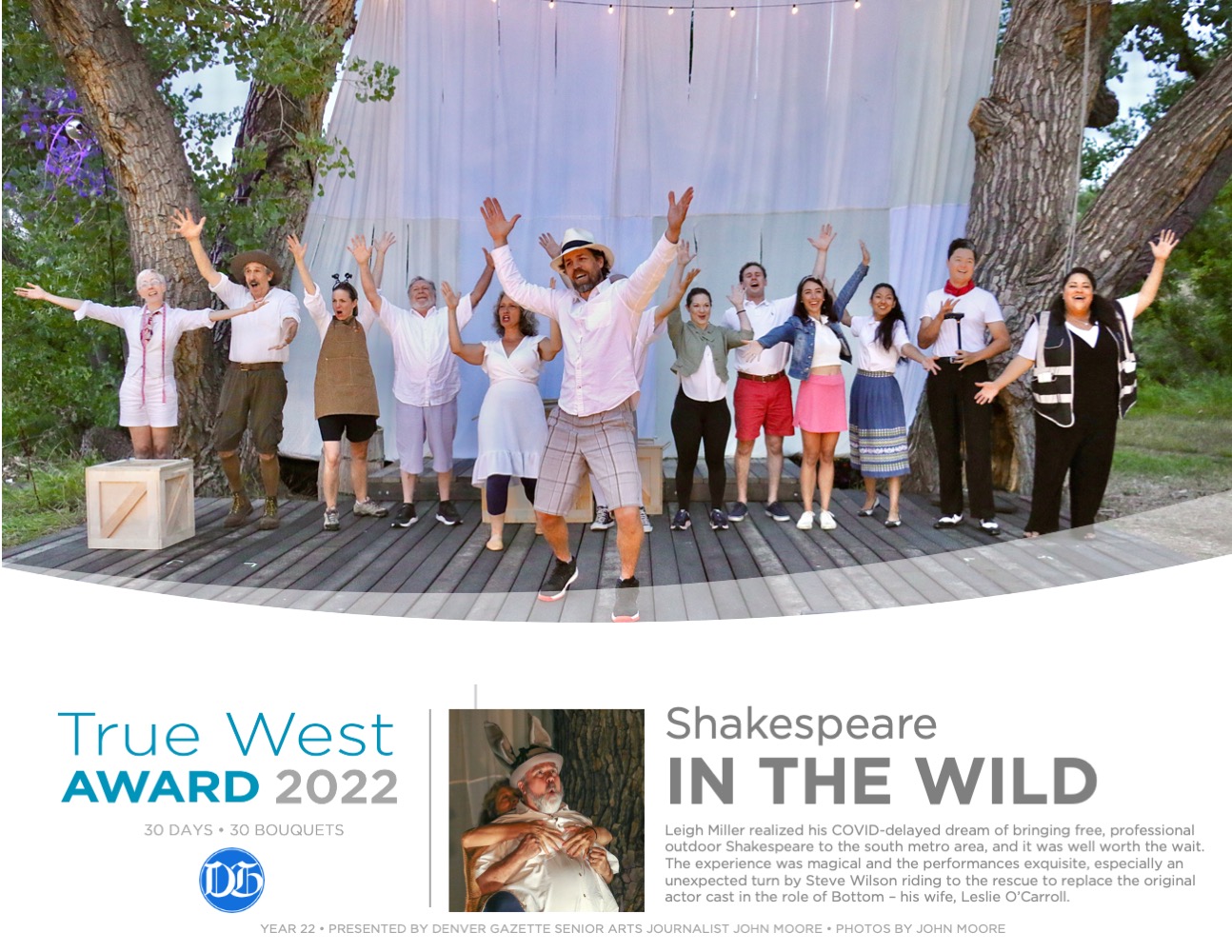 True West Awards 2022 Shakespeare Wild 2