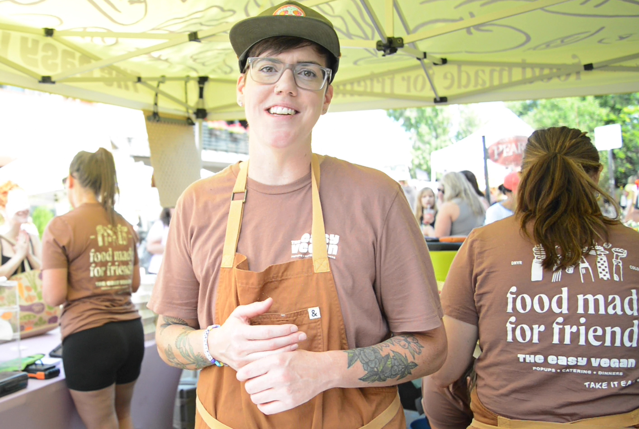 Taylor Herbert of The Easy Vegan talks to a reporter on Aug. 13, 2023. (TomHellauerMultimedia Producertom.hellauer@denvergazette.comhttps://denvergazette.com/content/tncms/avatars/f/9e/622/f9e6228a-3b6b-11ed-bf10-fbb71fa8e421.f54b911252c540f1d61709edc4727a39.png)