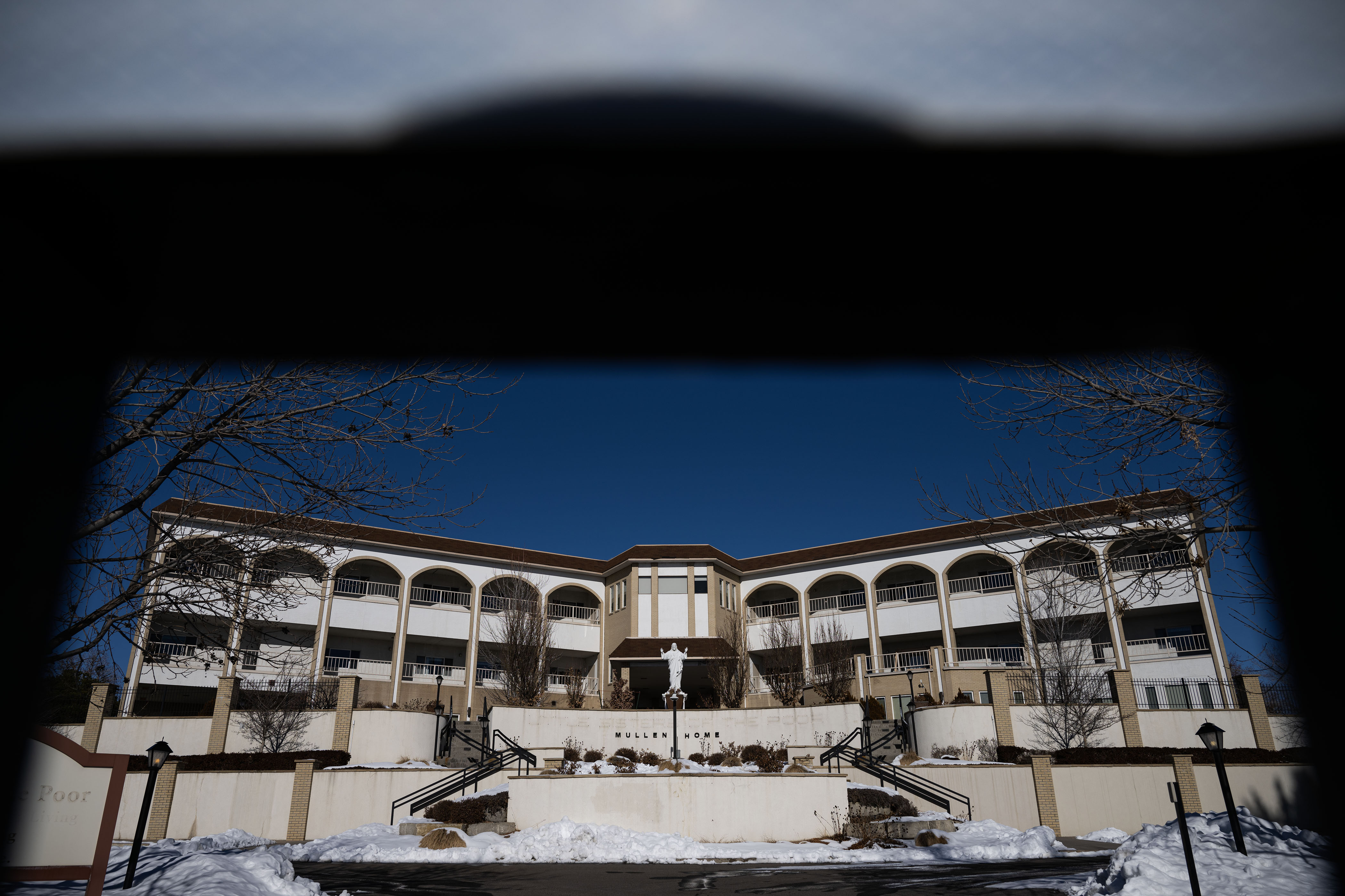 The Mullen Home, currently unoccupied and in possession of The Archdiocese of Denver, is behind a locked gate on Wednesday, Jan. 4, 2023, in Denver, Colo. (Timothy Hurst/The Denver Gazette) (TimHursttim.hurst@gazette.comhttps://secure.gravatar.com/avatar/aca82bd62b4ee425c598527cd6faa1b1?d=mm&r=g)