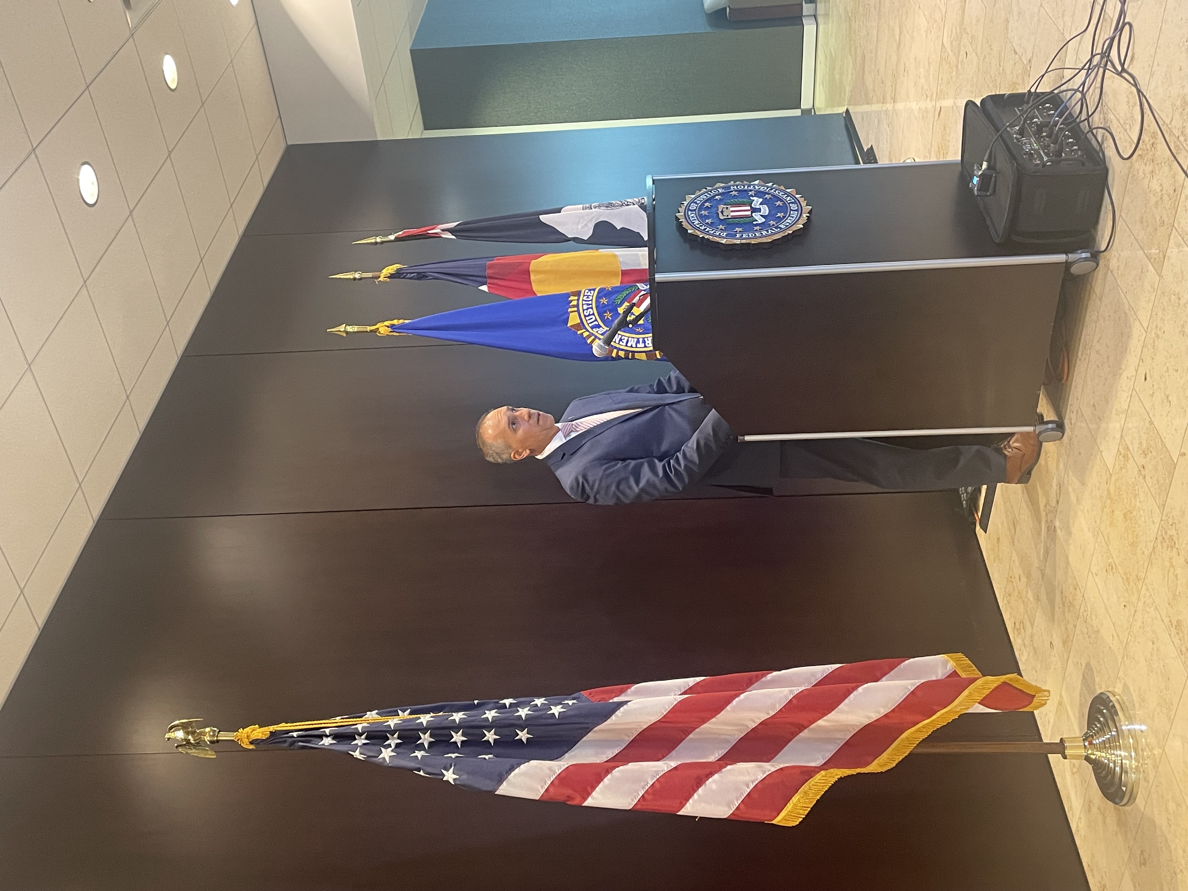 Mark Michalek, the special agent in charge of the FBI's Denver office, said 27 adult and child victims of trafficking were saved in Colorado this summer as part of Operation Cross Country. The crackdown happens each year involves local law enforcement agencies, district attorneys' offices, human services departments and victims' services organizations. (Julia Cardi/The Denver Gazette)