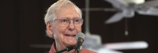 Mitch McConnell says he is not going anywhere ‘anytime soon’ after health scrutiny