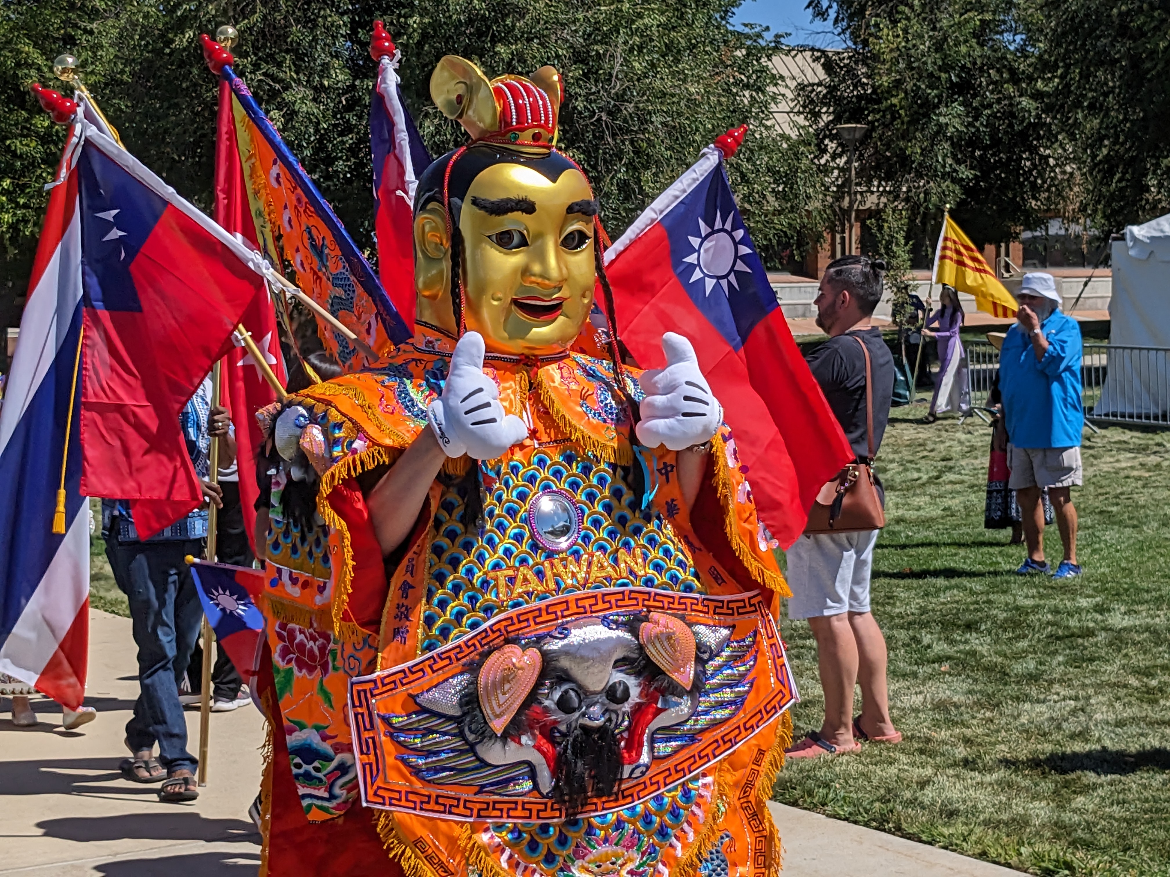 Taiwan was represented with traditional masks. (SageKelleyJefferson County Reportersage.kelley@denvergazette.comhttps://denvergazette.com/content/tncms/avatars/e/5f/457/e5f45740-2717-11ee-85b2-ab80f2d36252.5b966c1d2ce4987987665d57c237eda4.png)