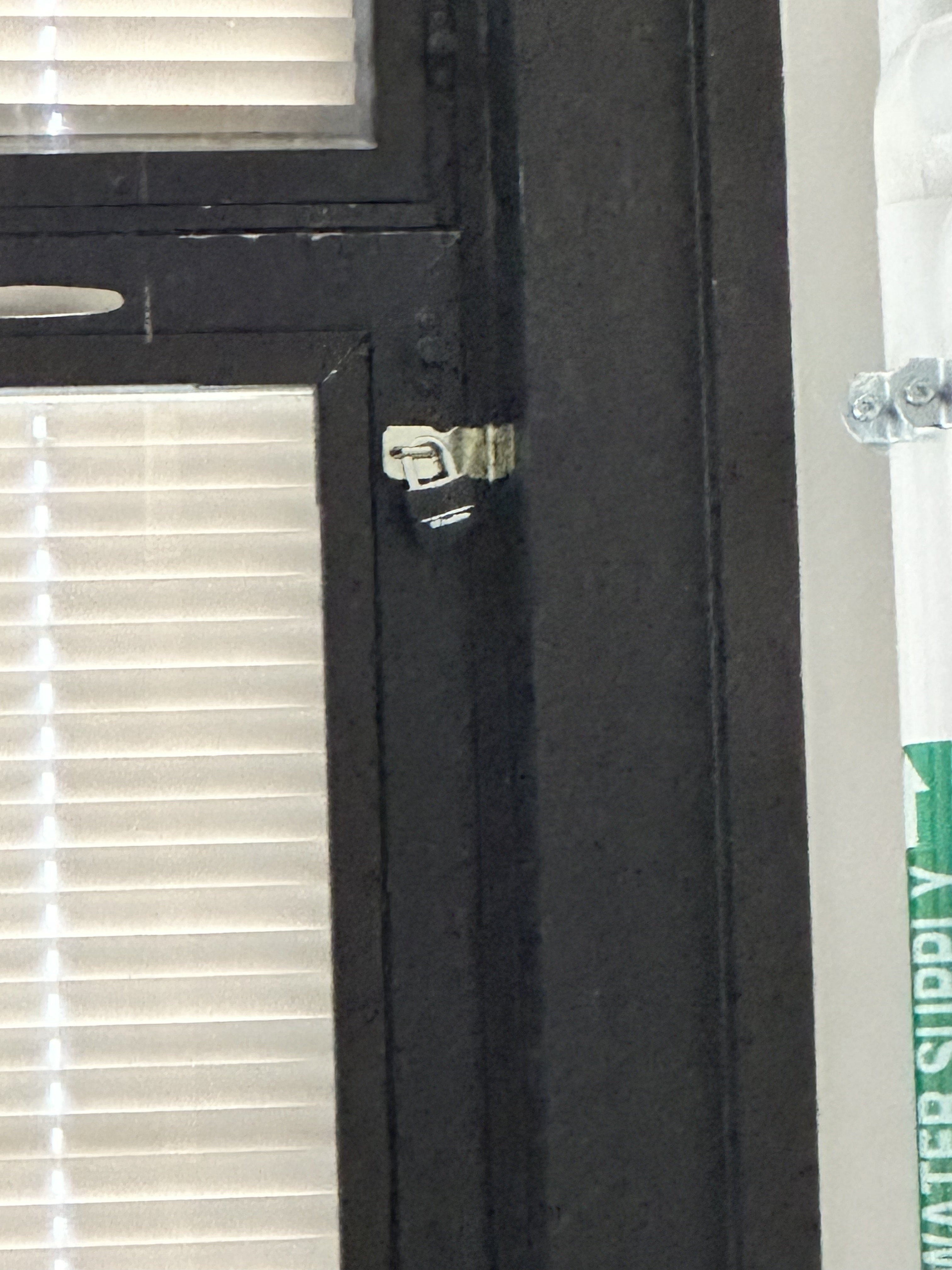 Photos shared to the Denver Gazette by DPS Vice President Auon'tai Anderson purport to show a room at McAuliffe International that had an “incarceration room” where students were locked inside. (Courtesy Auon'tai Anderson)