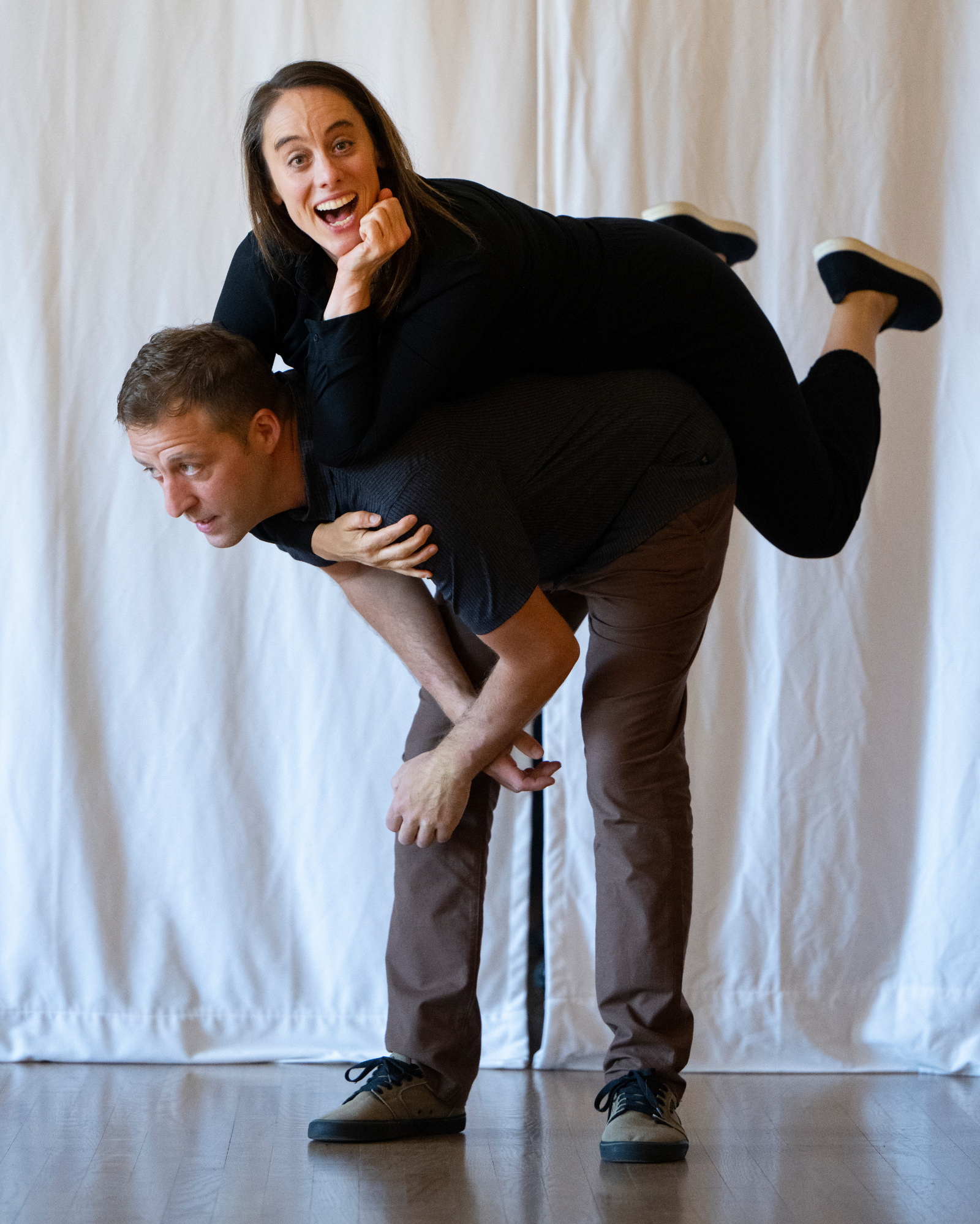 Buba Basishvili and Meghan Frank believe that 'humor can provide not only respite from hard topics but avenues to discuss them in ways drama cannot.' (ChristianMurdockchristian.murdock@gazette.comhttps://secure.gravatar.com/avatar/7b418fa9a684d03a433f79e3e5065029?d=mm&r=g)