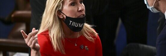 Marjorie Taylor Greene introduces anti-mask mandate after effort stalls in Senate