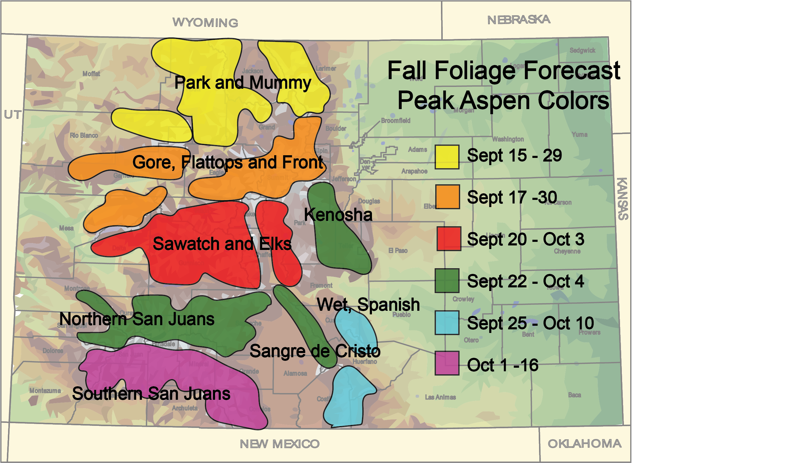 A fall foliage color changing map for Colorado, with approximate peak dates for aspen trees changing. (JonathanIngrahamDigital Strategistjonathan.ingraham@denvergazette.comhttps://denvergazette.com/content/tncms/avatars/c/dd/7f0/cdd7f086-b693-11ec-b373-bba598953eb6.fc0f5608a6f1144f64f080f771bd904d.png)