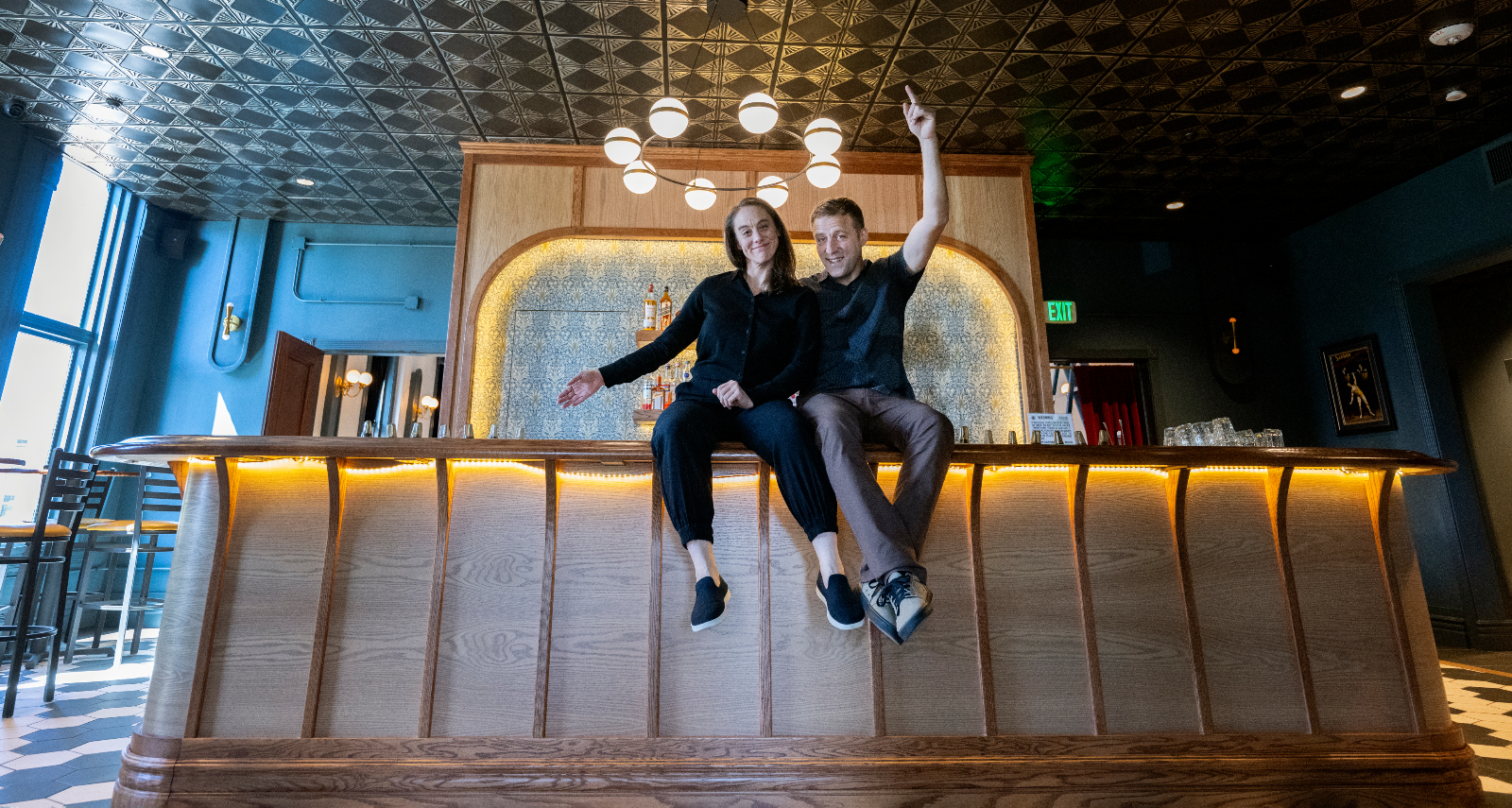 Theatre Artibus founders Meghan Frank and Buba Basishvili co-own and operate the Savoy Denver as a home for local artists of all stripes (with a killer bar). (ChristianMurdockchristian.murdock@gazette.comhttps://secure.gravatar.com/avatar/7b418fa9a684d03a433f79e3e5065029?d=mm&r=g)