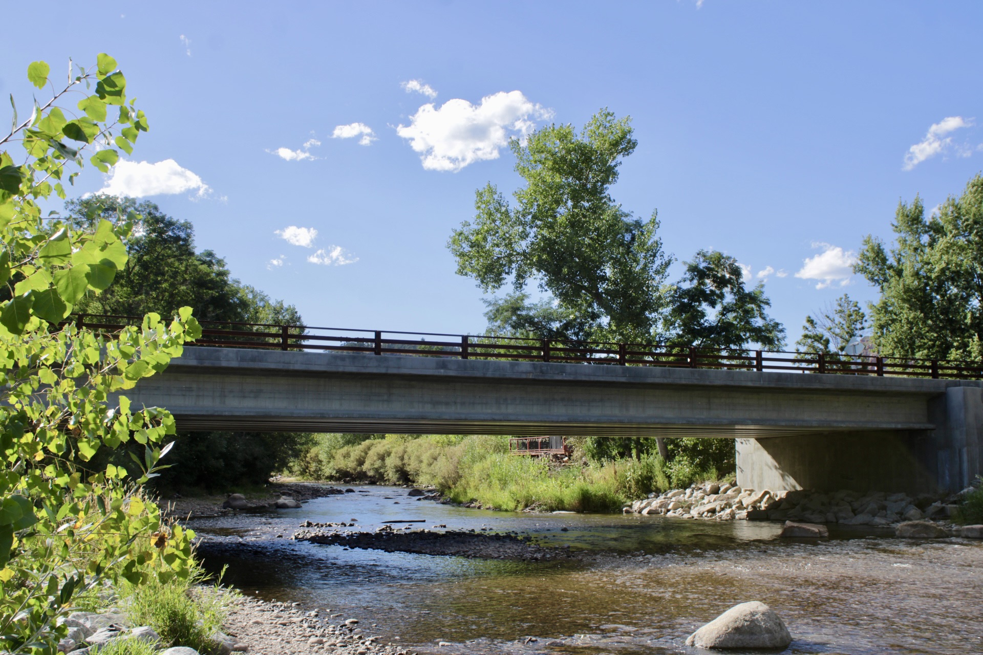 Bridge on 2nd Avenue in Lyons over St. Vrain Creek. The river severely overflooded during the September 2013 flood, leading Lyons to rebuild the bridge which costed $3.3 million, according to the town. (NoahFestensteinCity Government Reporternoah.festenstein@denvergazette.comhttps://denvergazette.com/content/tncms/avatars/9/f0/326/9f032698-379f-11ee-8053-8bacbed4931f.60984dba383441d9647e0e740a08a8e6.png)