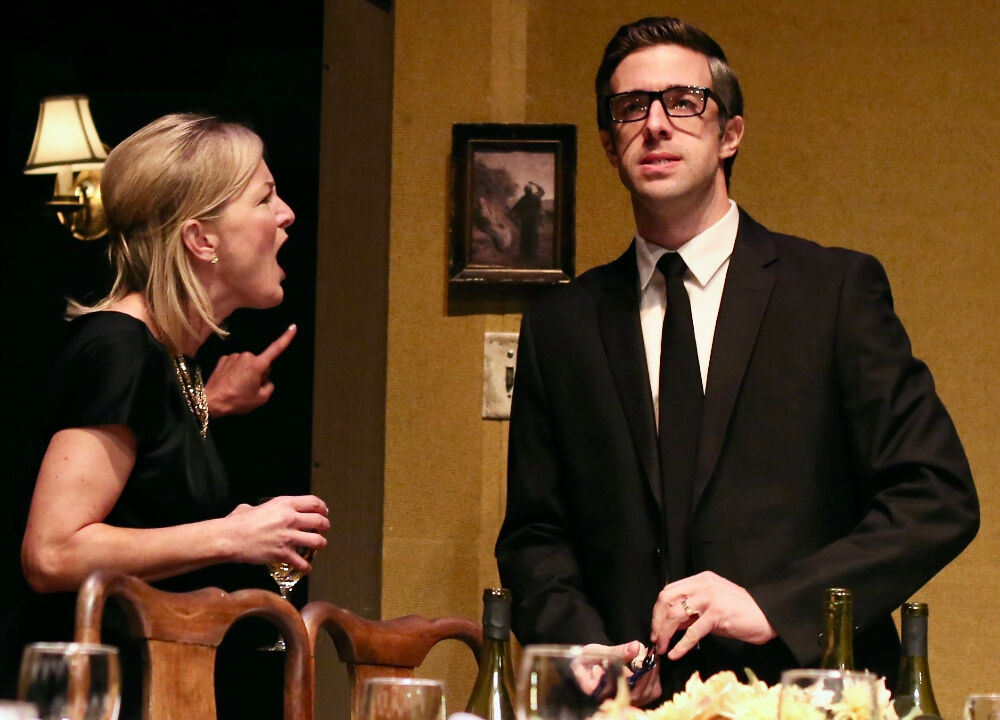 Diana Dresser yells at John DiAntonio in Creede Repertory Theatre's 2015 staging of 'August Osage County.' (John Gary Brown/Creede Repertory Theatre)