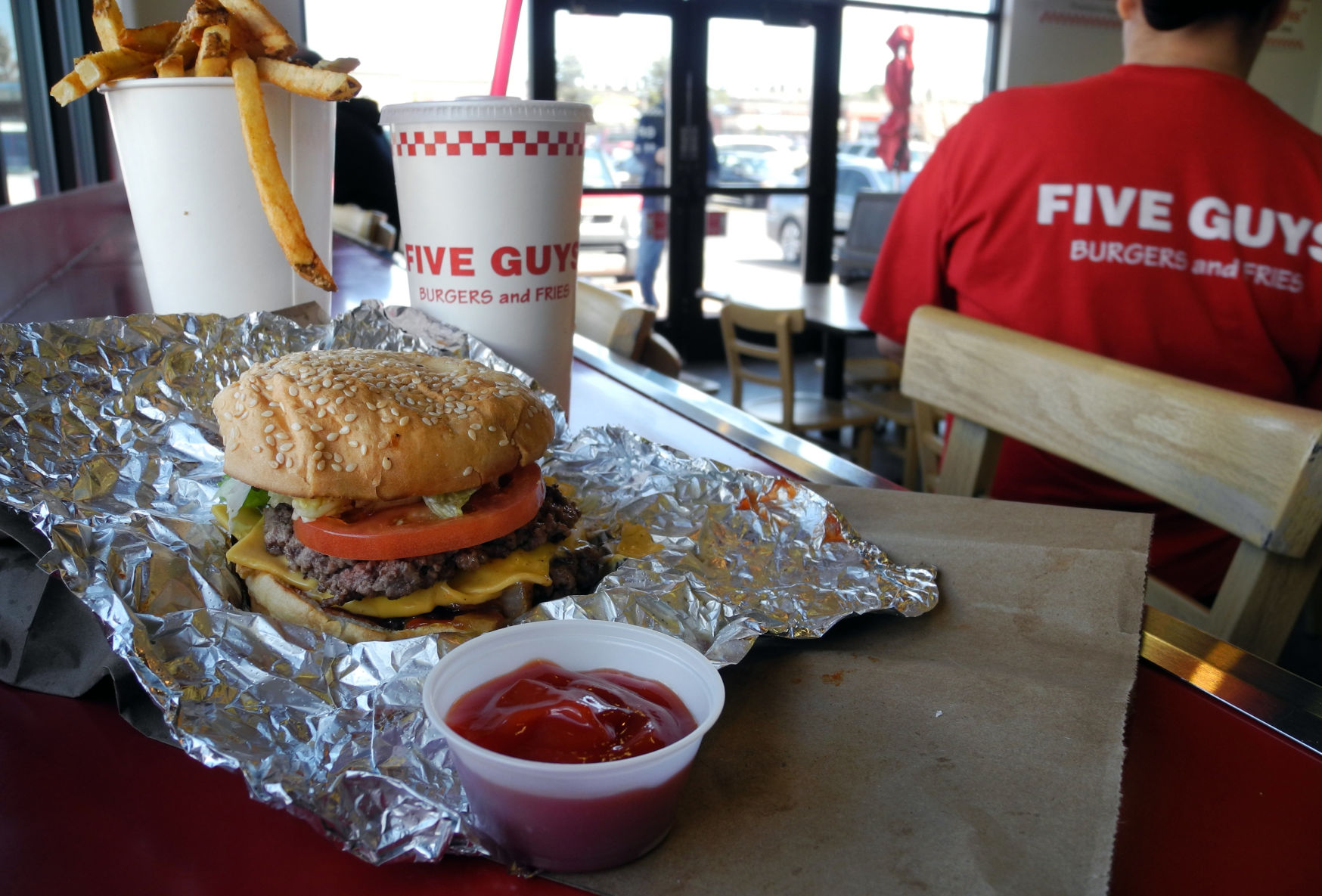 #2 - Five Guys Burgers and Fries Gazette reader comment: 