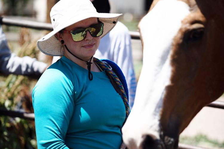 Monica Briggs is the assistant equine manager