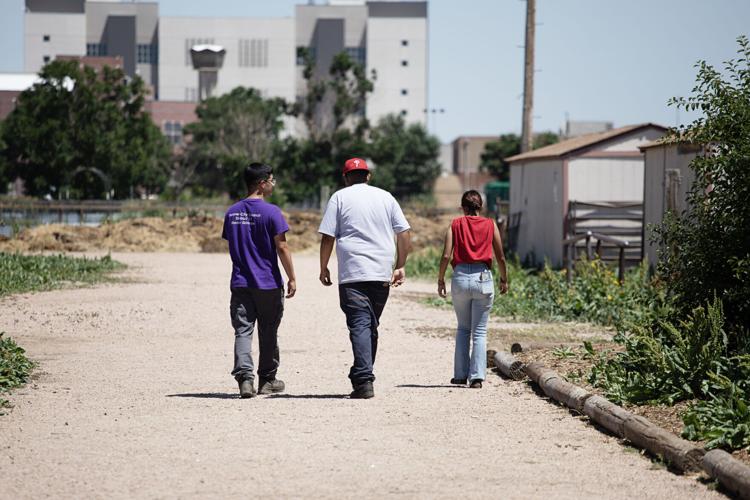 start walking back to the main building after completing the day's tasks