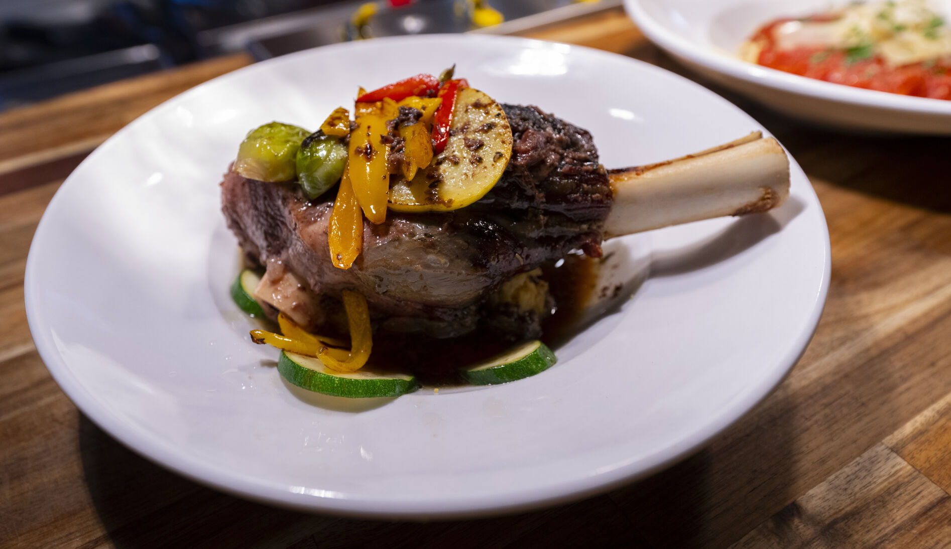 The braised lamb shank at The Friar’s Fork. Christian Murdock (Christian Murdock/The Gazette)