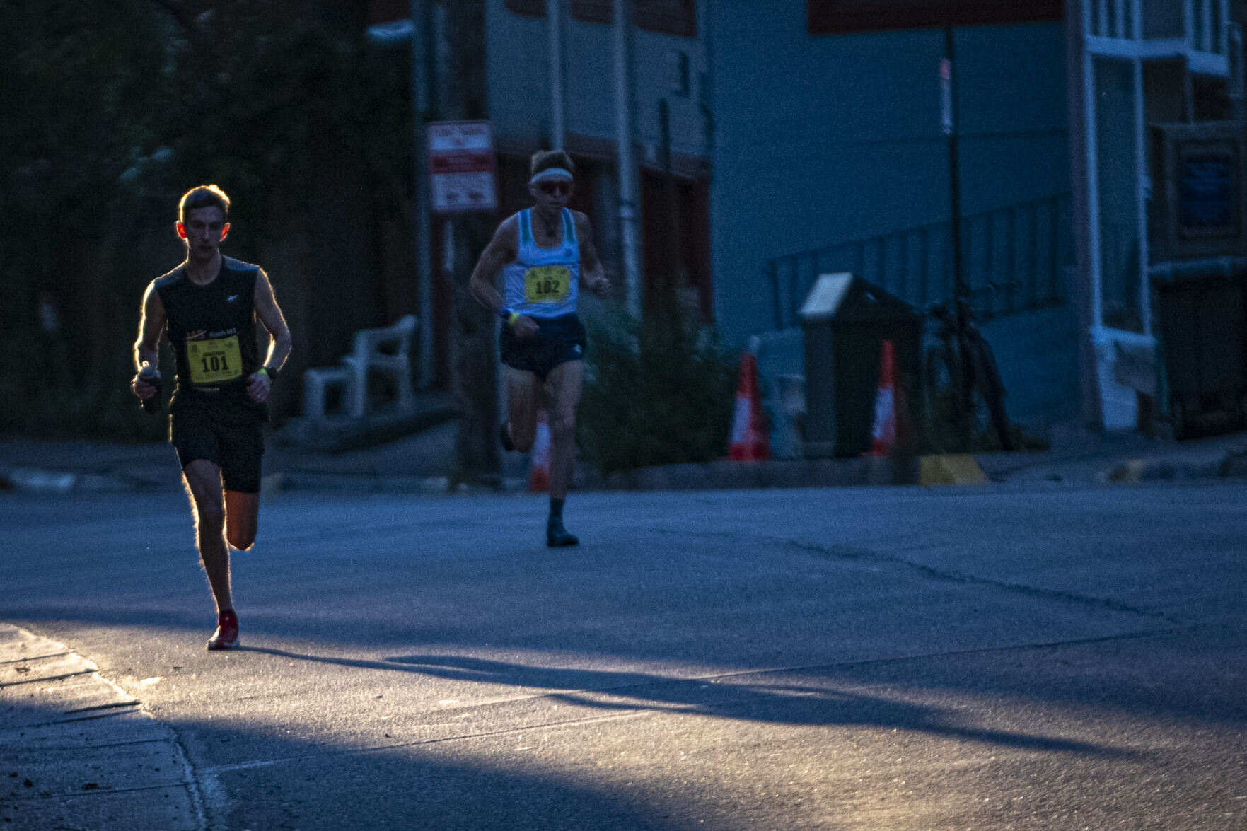 The 68th running of the Pikes Peak Marathon starts in Manitou Springs on Sunday, September 17, 2023. (Gabi Broekema)