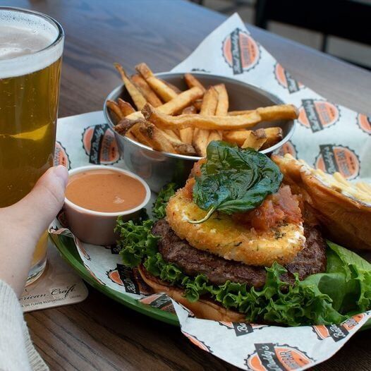 Bad Daddy's Burger Bar Fried Mozzarella Burger. Courtesy photo (Courtesy)