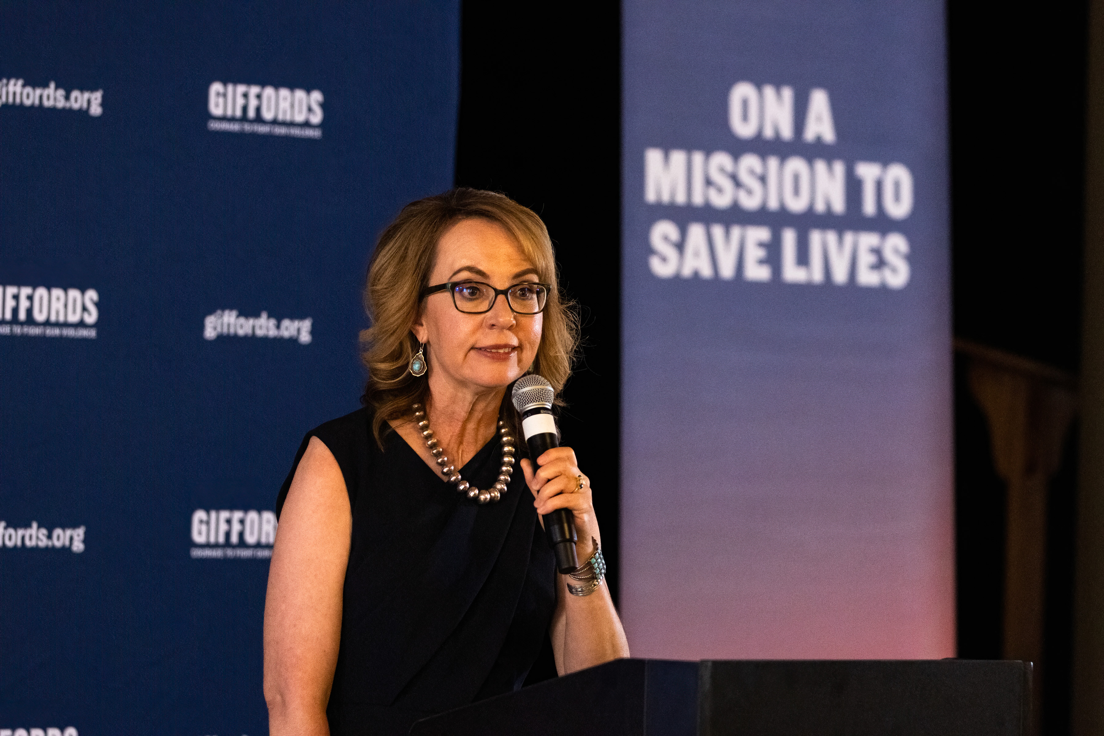 Gabby Giffords to Denver residents: Gun violence survivors should share story