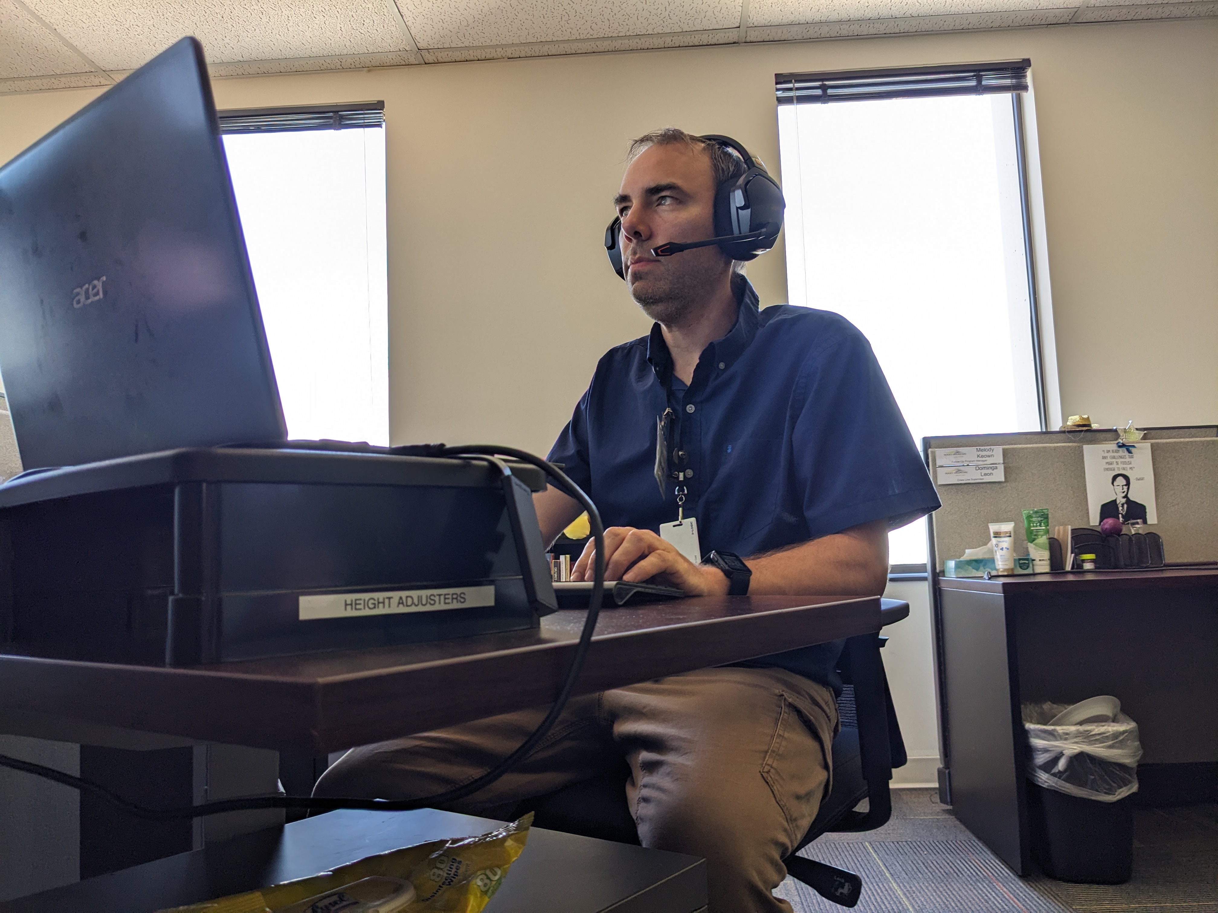 Wade, a supervisor at Rocky Mountain Crisis Partners, listens in on a call. The average call length for 988 in Colorado is between 17-18 minutes. (SageKelleyJefferson County Reportersage.kelley@denvergazette.comhttps://denvergazette.com/content/tncms/avatars/e/5f/457/e5f45740-2717-11ee-85b2-ab80f2d36252.5b966c1d2ce4987987665d57c237eda4.png)