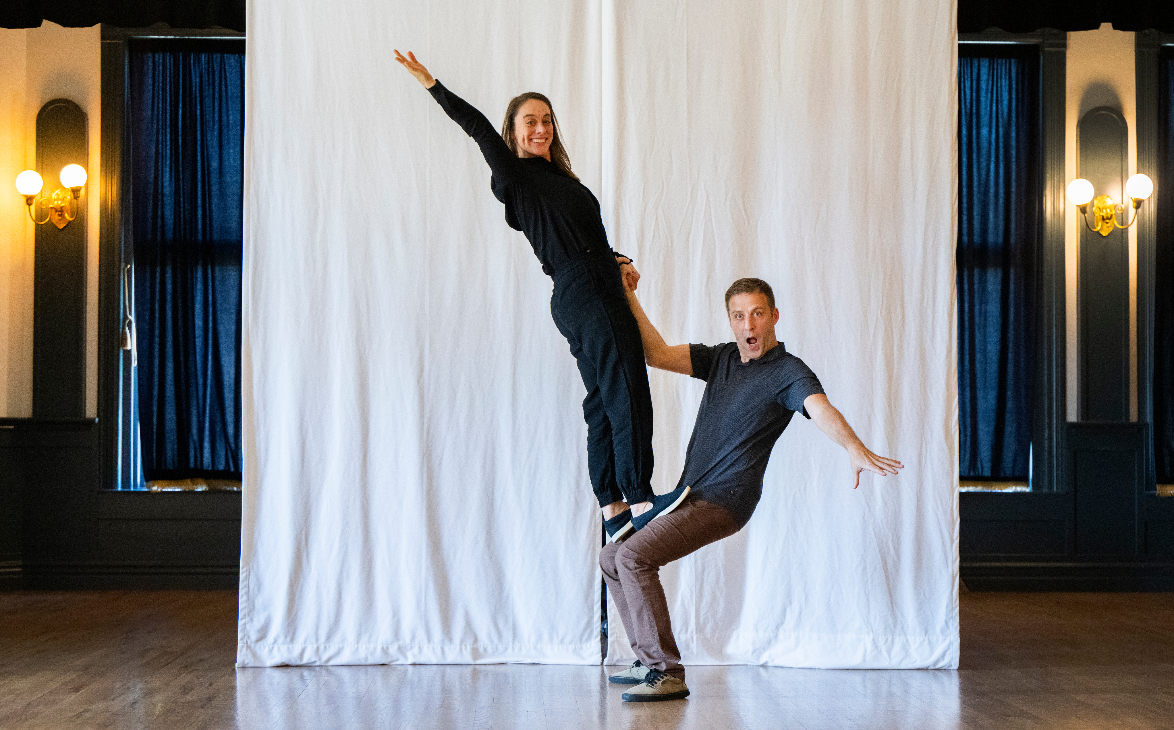 Theatre Artibus founders Meghan Frank and Buba Basishvili are co-owners of the Savoy Denver, a social hall built in 1889 in Denver’s Five Points/Curtis Park neighborhood. (ChristianMurdockchristian.murdock@gazette.comhttps://secure.gravatar.com/avatar/7b418fa9a684d03a433f79e3e5065029?d=mm&r=g)