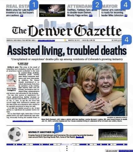 Assisted Living page