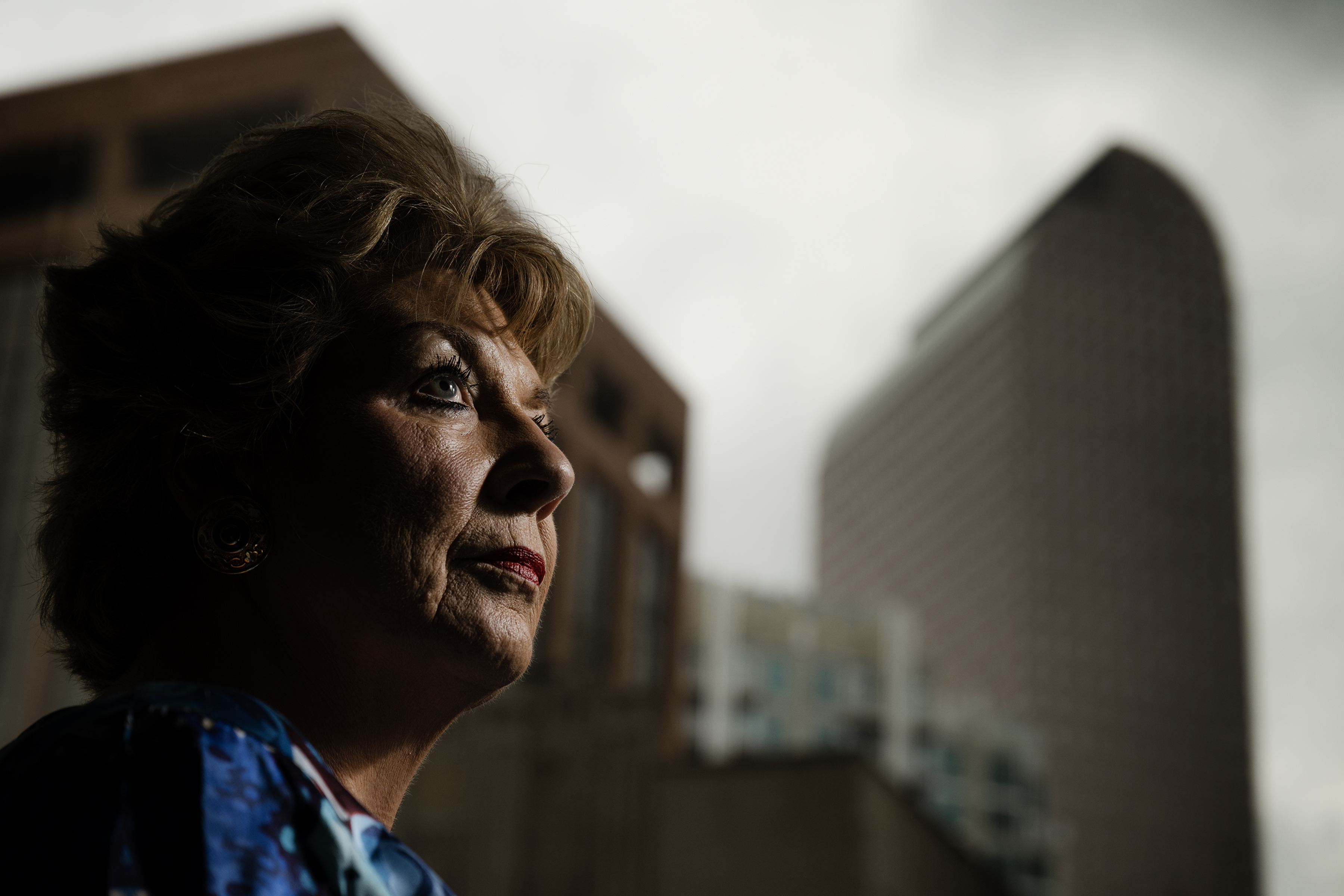 Ambassador of Ireland to the United States of America Geraldine Byrne Nason stands for a photo at the Denver Gazette newsroom on Friday, Sept. 15, 2023, in Denver. (Timothy Hurst/Denver Gazette) (TimHursttim.hurst@gazette.comhttps://secure.gravatar.com/avatar/aca82bd62b4ee425c598527cd6faa1b1?d=mm&r=g)