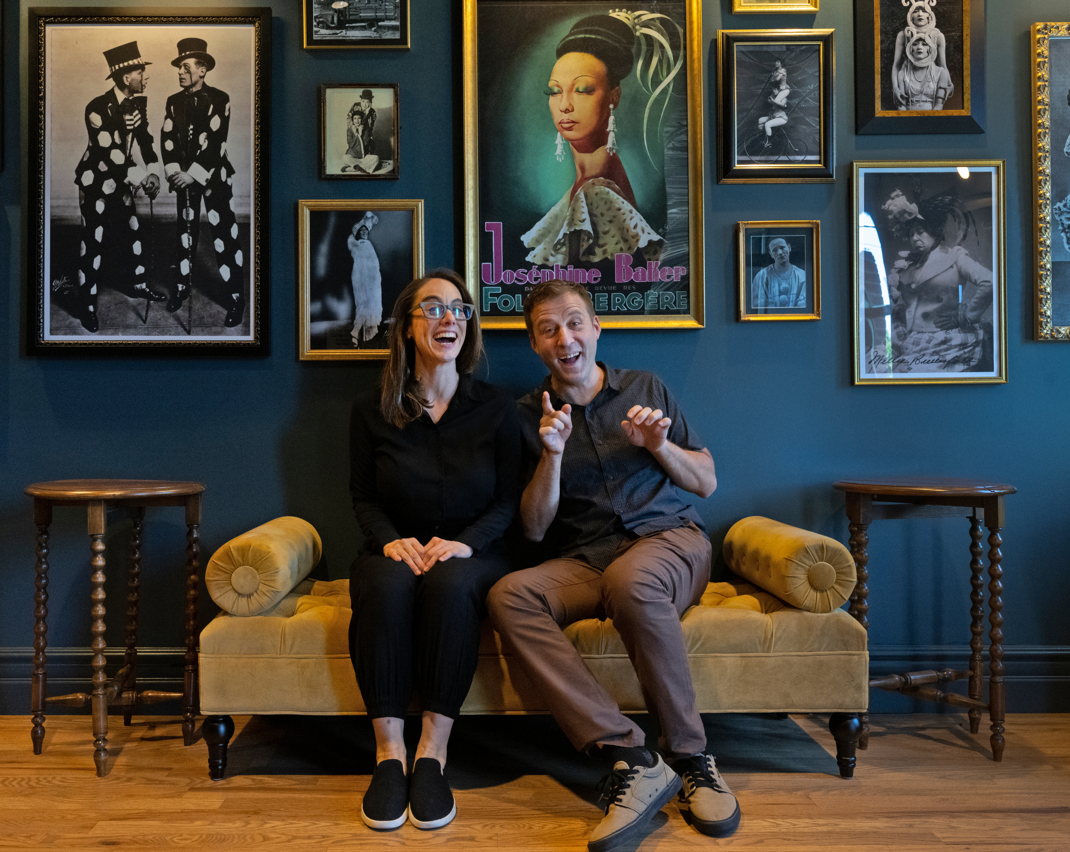Theatre Artibus founders Meghan Frank and Buba Basishvili met as students at an international training school for physical theater in Northern California. (ChristianMurdockchristian.murdock@gazette.comhttps://secure.gravatar.com/avatar/7b418fa9a684d03a433f79e3e5065029?d=mm&r=g)