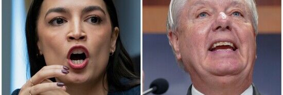 Israel war: AOC blasts Lindsey Graham for using 'textbook rhetoric of ethnic cleansing'