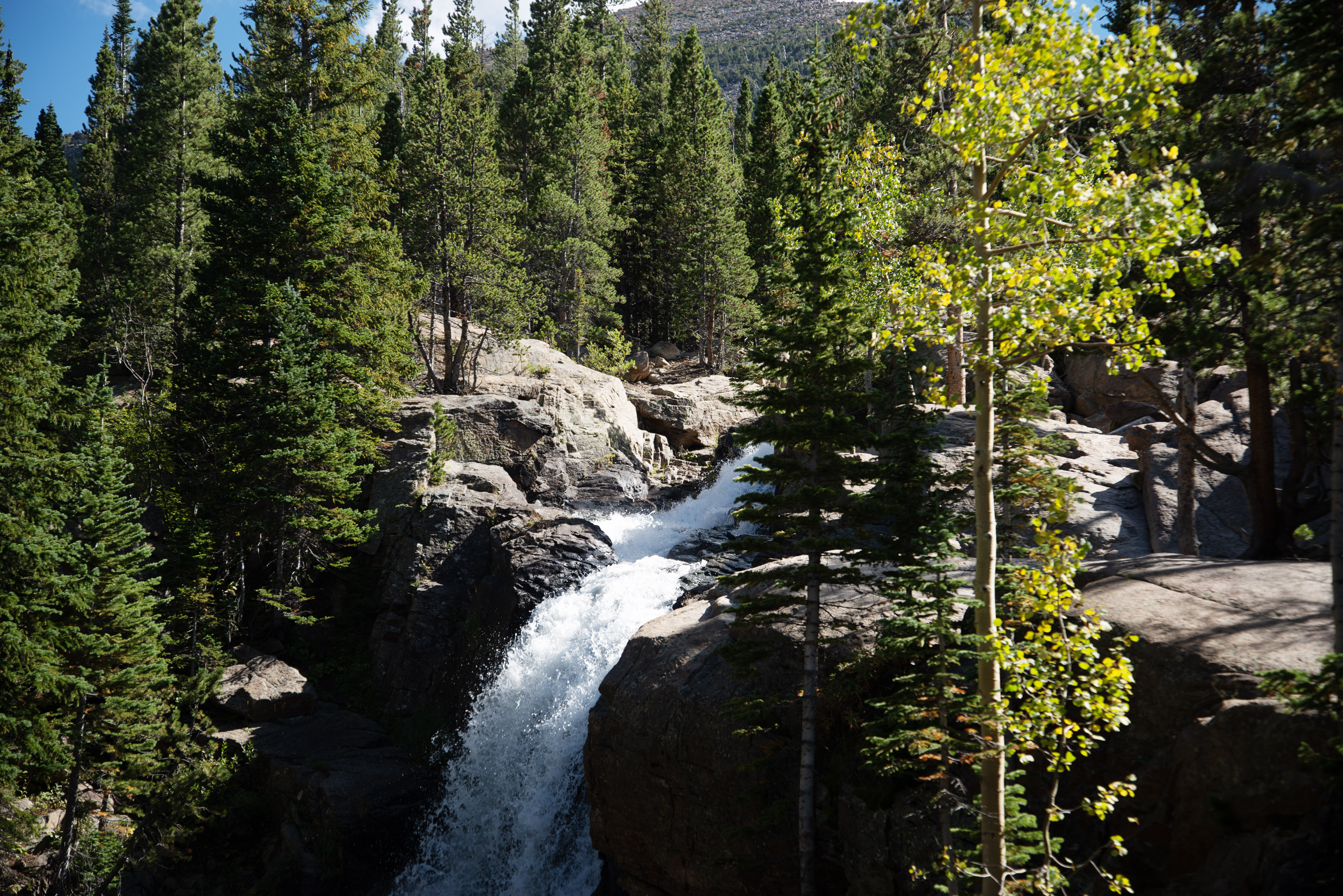 Water cascades over Glacier Creek via the Glacier Gorge trailhead in Rocky Mountain National Park while aspens begin to change on Sept. 17, 2023. (TomHellauerMultimedia Producertom.hellauer@denvergazette.comhttps://denvergazette.com/content/tncms/avatars/f/9e/622/f9e6228a-3b6b-11ed-bf10-fbb71fa8e421.f54b911252c540f1d61709edc4727a39.png)