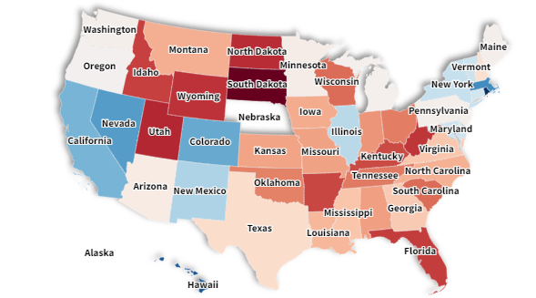 Study shows twice as many state legislatures gerrymandered to favor Republicans | Cronin and Loevy