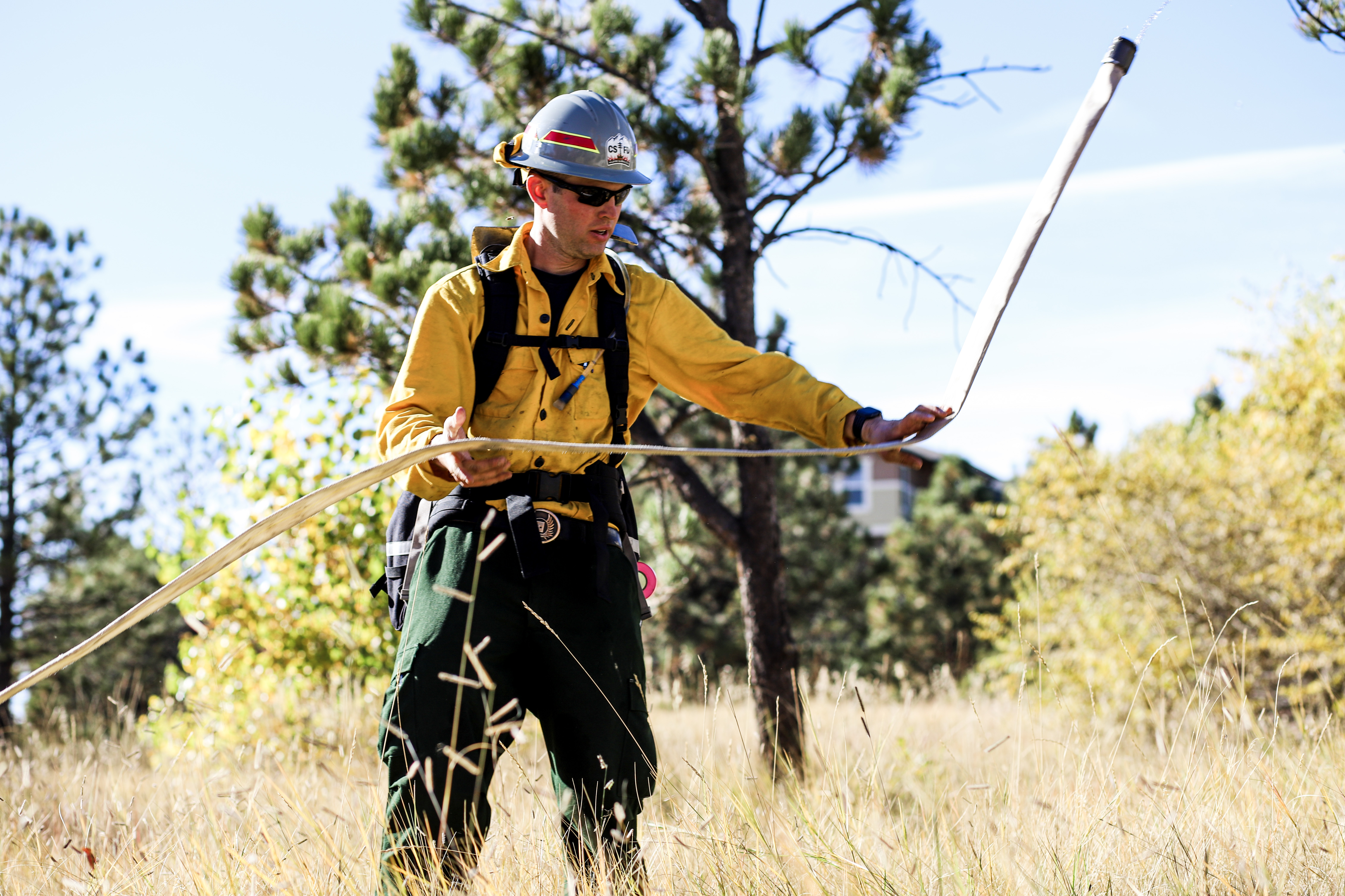 Colorado firefighters train to fight urban wildfires following Marshall, Maui fires
