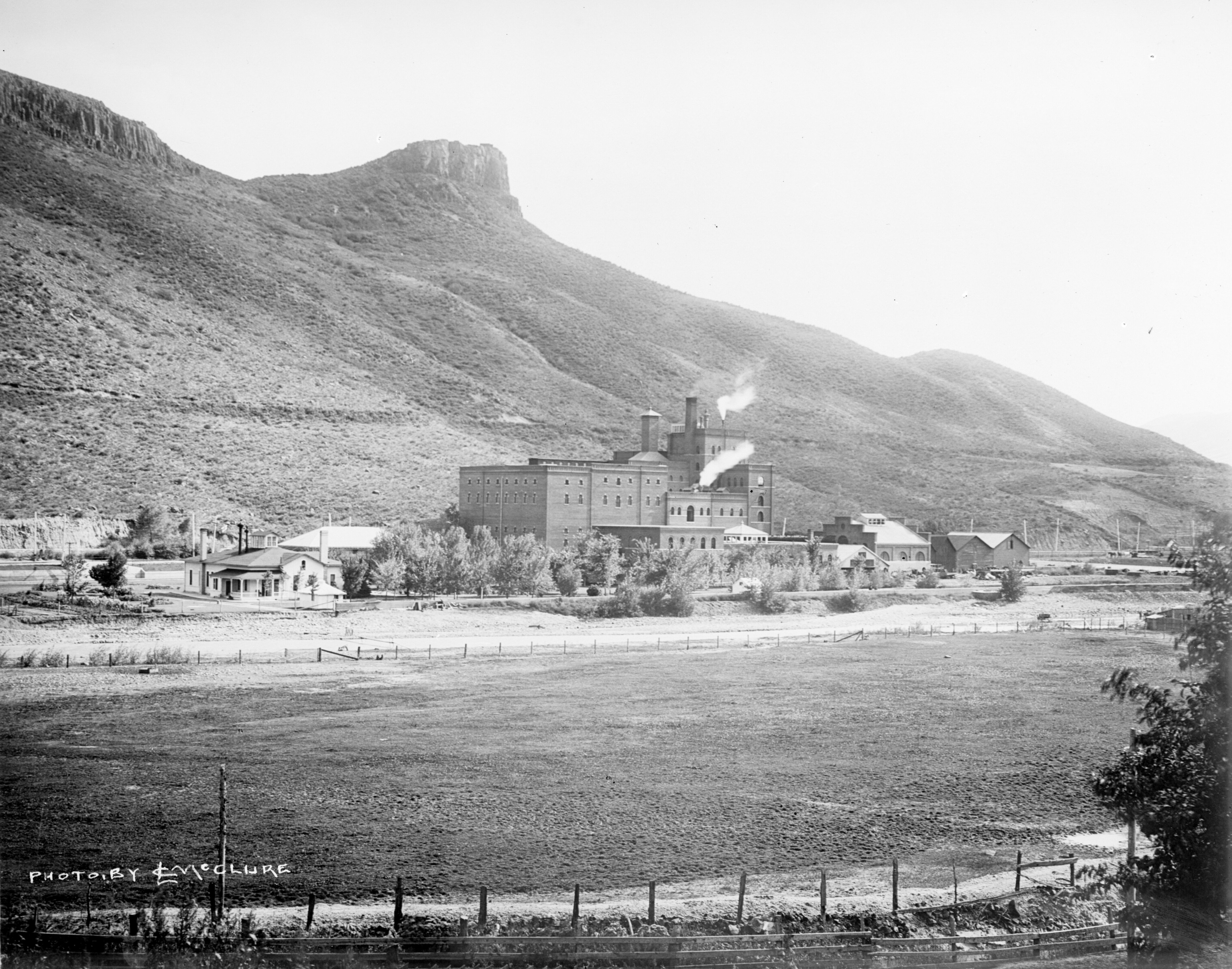 The Coors Brewery in Golden, sometime between 1900-20. Photographed by Louis Charles McClure. Courtesy of the Denver Public Library Digital Collections. (Courtesy: Denver Public Library)