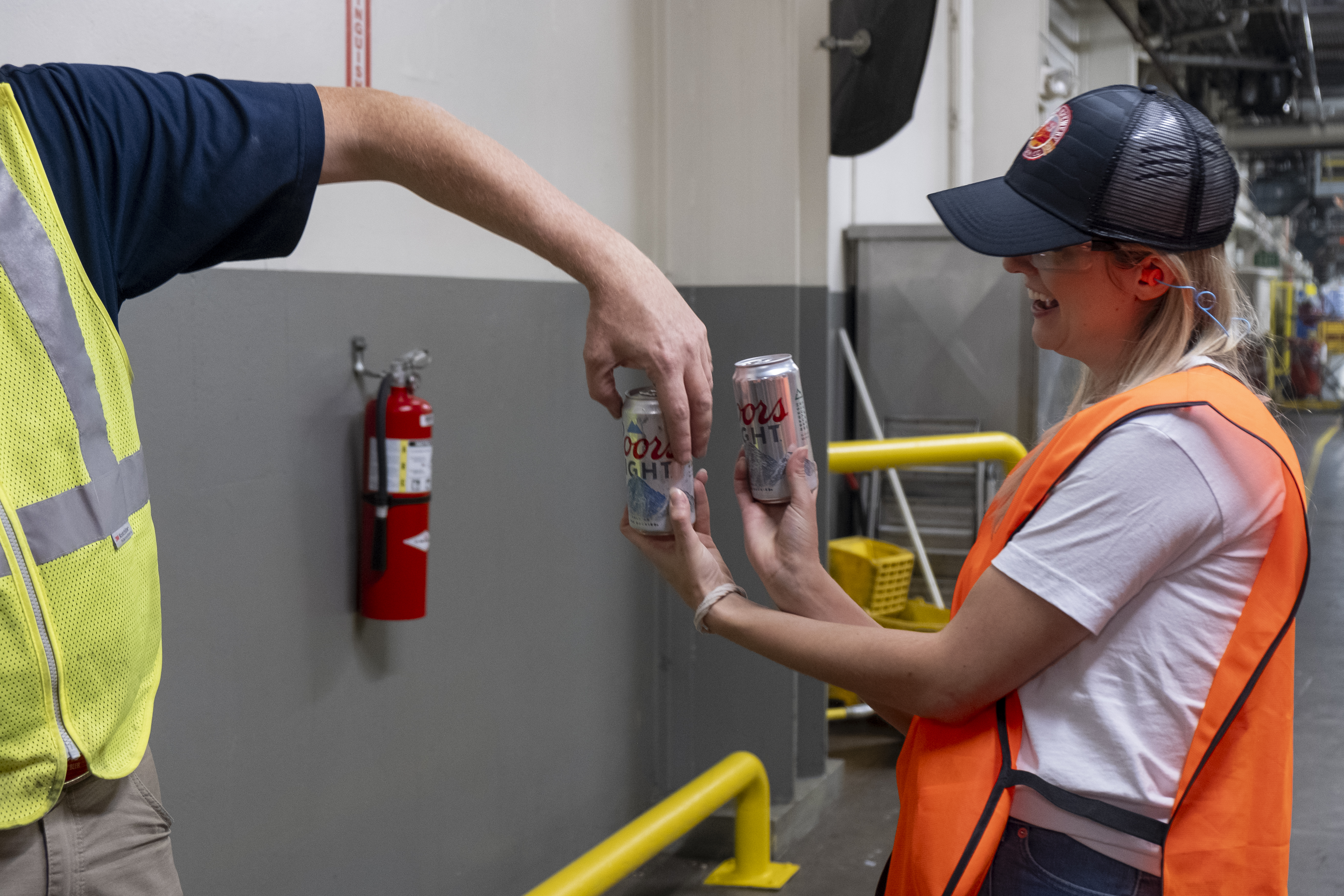 Maya McDonald holds a cold and warm Coors Light beer cans while Peter J Coors holds the cold can during a tour he gave of the brewery Tuesday, Sept. 26, 2023 at the Coors Brewery in Golden, Colorado. (JonathanIngrahamDigital Strategistjonathan.ingraham@denvergazette.comhttps://denvergazette.com/content/tncms/avatars/c/dd/7f0/cdd7f086-b693-11ec-b373-bba598953eb6.fc0f5608a6f1144f64f080f771bd904d.png)