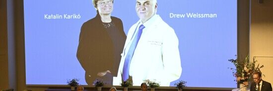 Scientists who enabled COVID-19 vaccine development awarded Nobel Prize