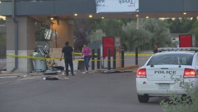 Colorado suspects use forklift to try to steal ATM, police say